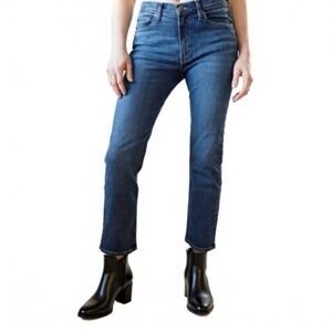 New Edwin Demi Medium Wash Mid-rise Straight Leg jeans Size 32